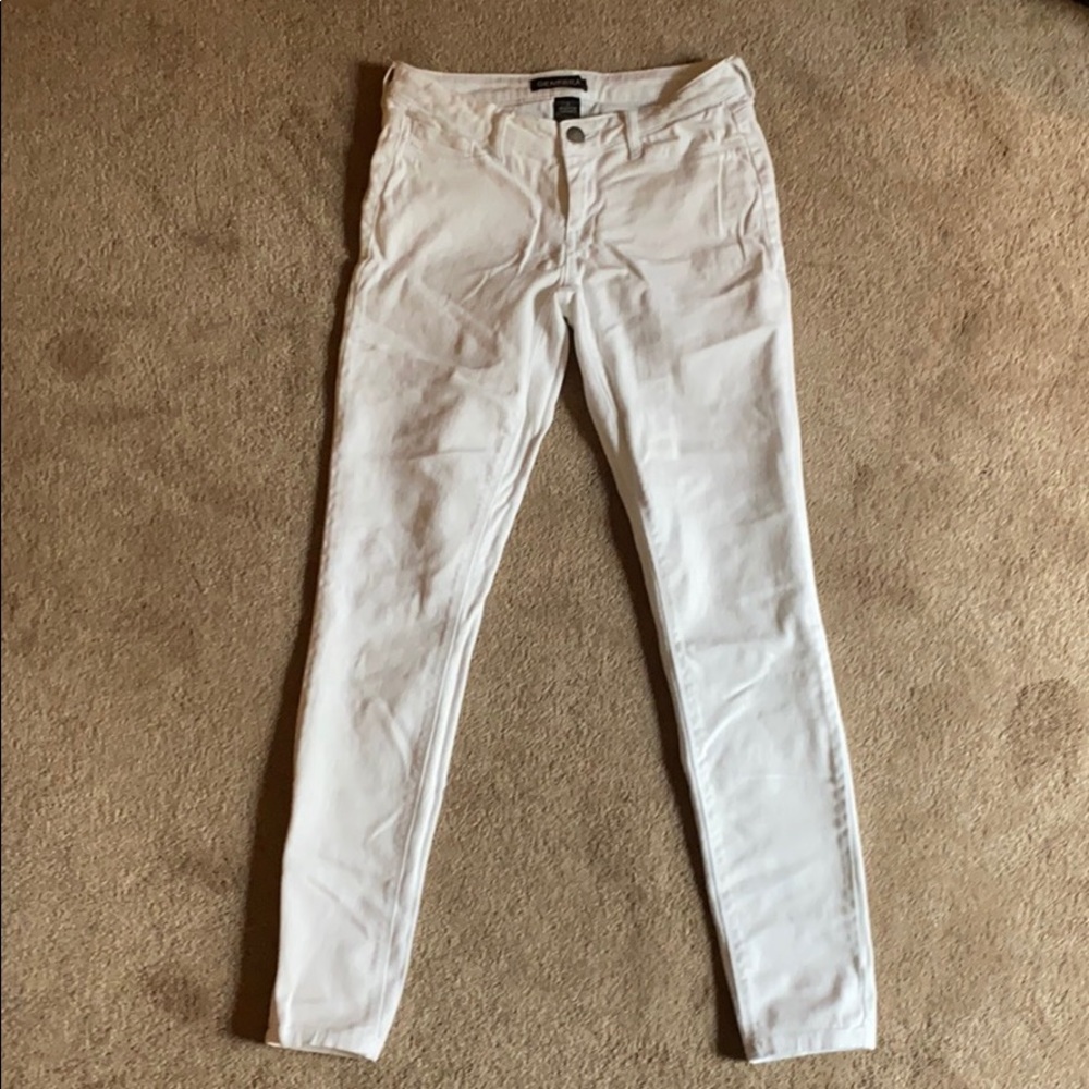 White jeans
